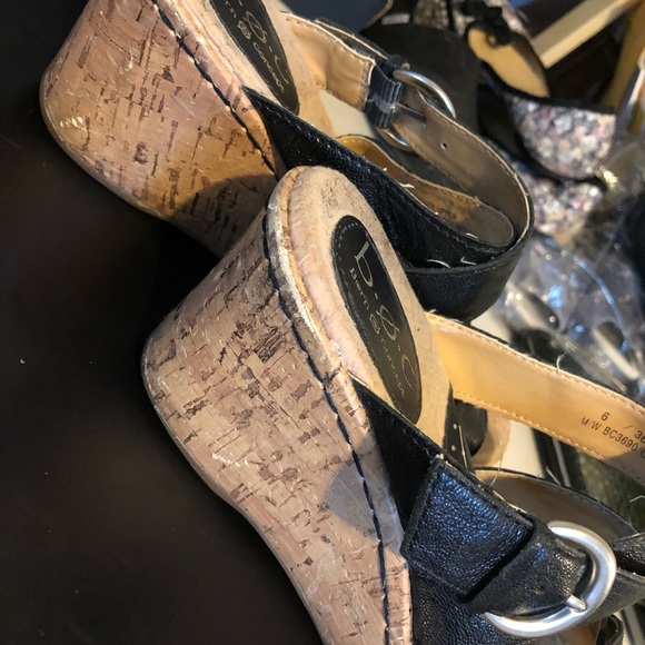 B.O.C. Wedges Sz 6 - Picture 2 of 3